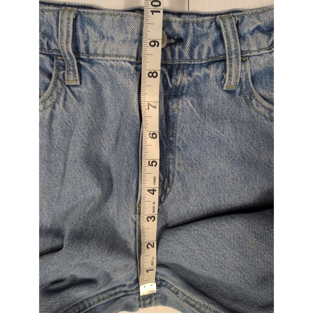 Arizona Low Rise Baggy Jeans Womens Size 5 Light Blue Cargo Skater 90s Grunge - Picture 7 of 11